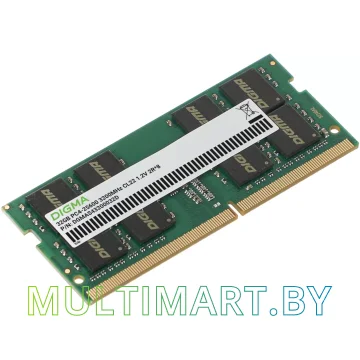 Оперативная память Digma 32GB DDR4 SODIMM PC4-25600 (DGMAS43200032D) картинка 3